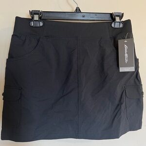 Eddie Bauer Women’s Black Skort with Pockets